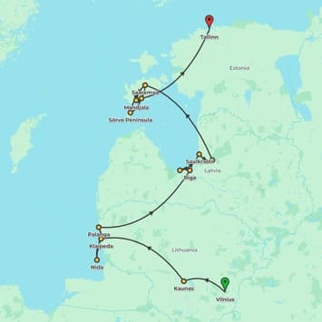 Treasures of the Baltics Self Guided product image